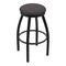 Holland Bar Stool Co 30" Swivel Bar Stool, Black Wrinkle, Canter Storm Seat 80230BW004 - alternate 1